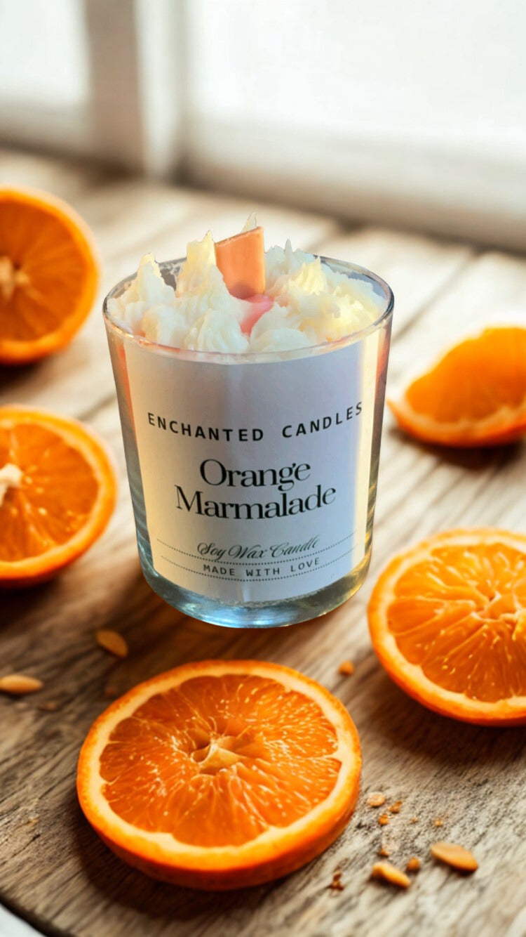 Orange Marmalade Dessert candle