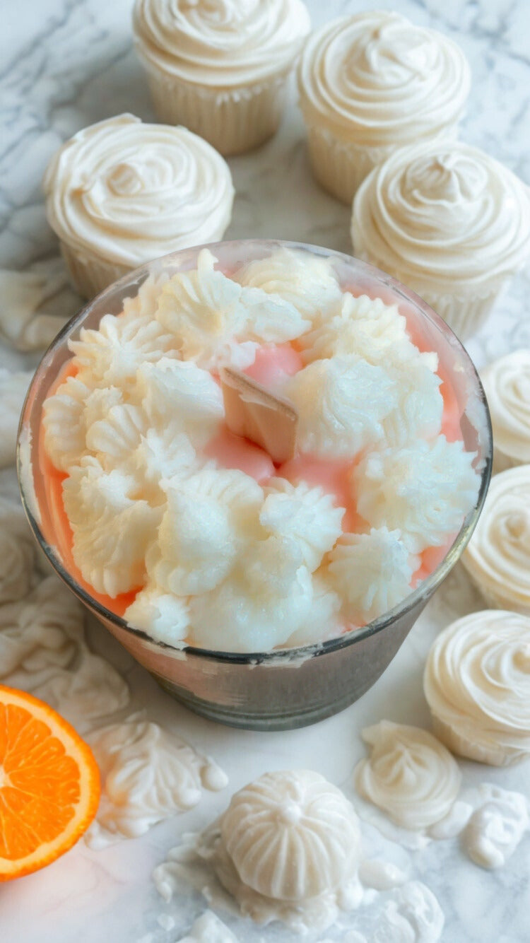Orange Marmalade Dessert candle